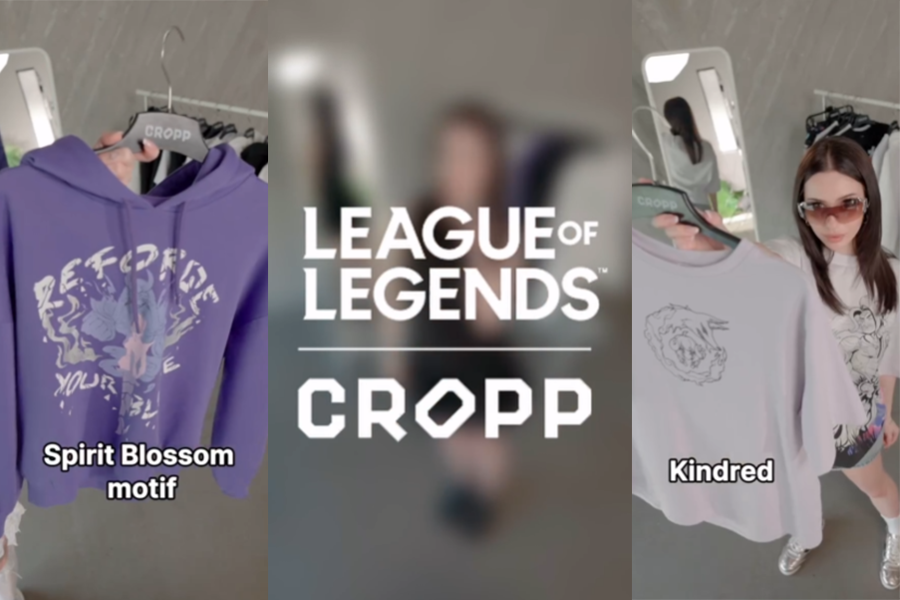 kampania Cropp x League of Legends x Avmusia